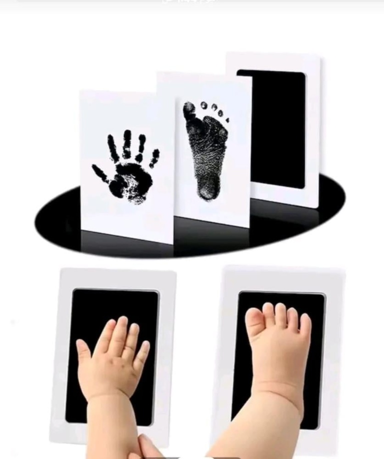 طابعة بصمة يد وقدم الاطفال