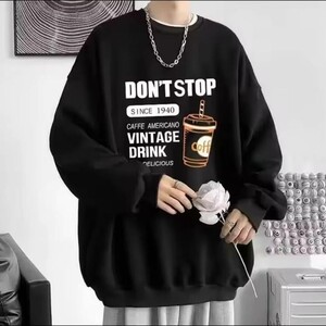 بلوفر COFFEE ( اسود ) مقاس ( L )