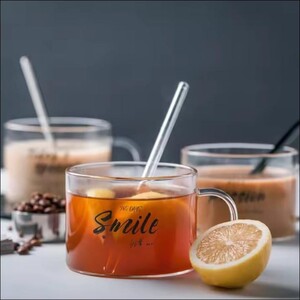 كوب SMILE مقاومة للحرارة عالية الجودة