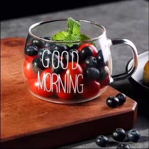 كوب GOOD MORMIMG (دائري)