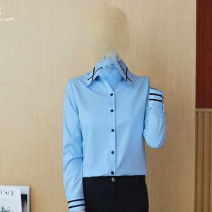 قميص صيفي S أزرق