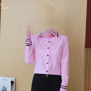 قميص صيفي S وردي