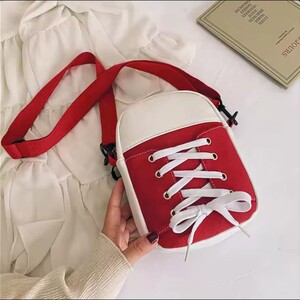 محفظة قماشية (أحمر)