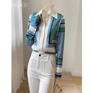 بلوزة يتصميم هندسي L