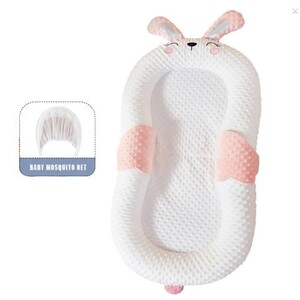 فرشة الأطفال (من شهر إلى سنتين) (وردي)